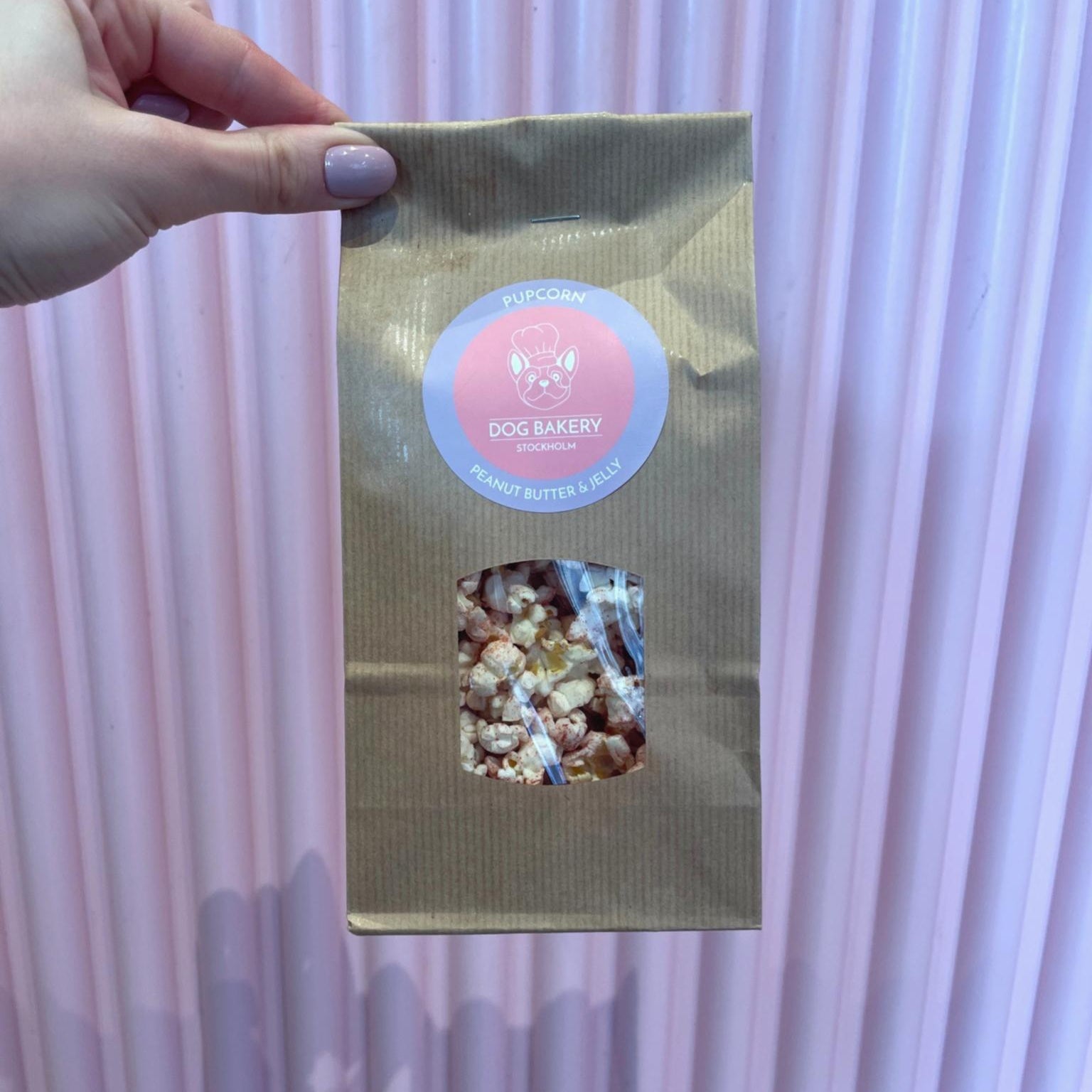 Pupcorn – hundgodis formad som popcorn