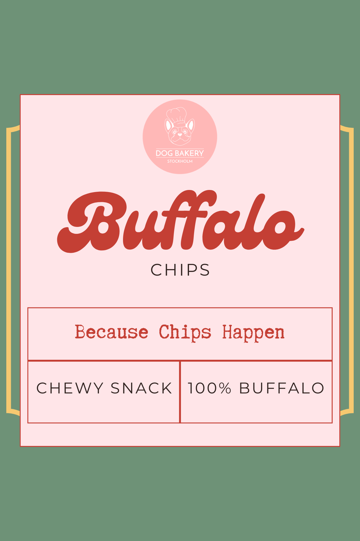 Buffalo Chips – storpack tugg för hund