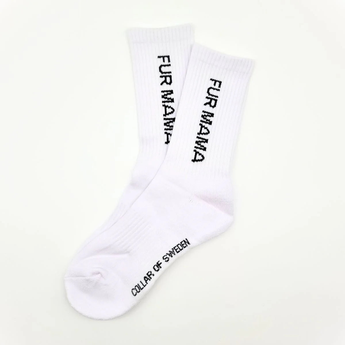 Vita Tubsockor- FUR MAMA