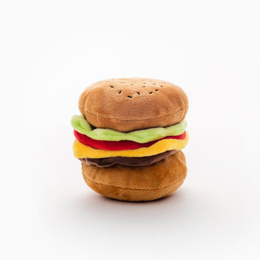 Hamburgre - Rolig hundleksak i bra kvalitet. Fun dog toy with good quality.